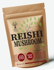 Reishi Capsules 600mg Clean Natural Reishi Mushroom Eco-friendly Best Vegan
