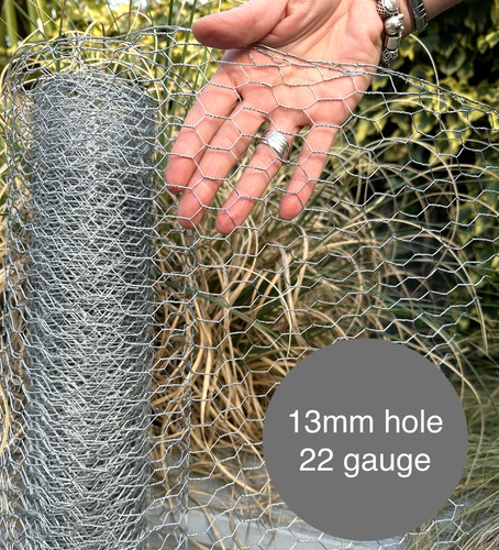 Galvanised chicken wire mesh - chicken,