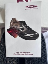 MBT Black/Red Ladies Walking