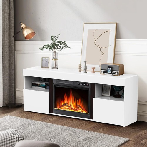 Fireplace stand mantel - tv,