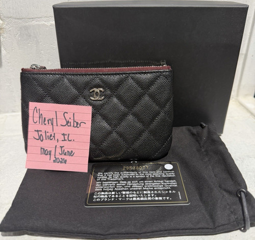 Chanel black quilted - chanel,