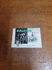 Raleigh The All Steel Bicycle Cycle Brochure Catologue Price List Sports Tourist