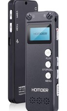 Digital Voice Recorder, Homder USB Professional Dictaphone Voice Recorder with