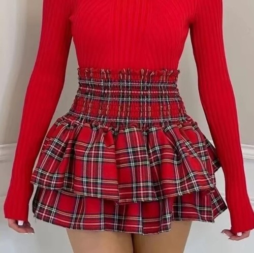Ladies frill mini rara skirt - ladies,