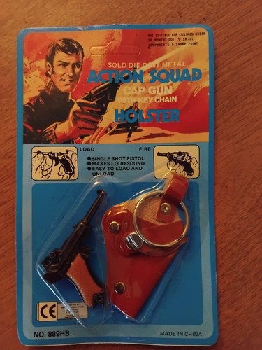 Action squad luger cap gun - luger,