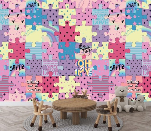 Cute colourful girls room - colourful,