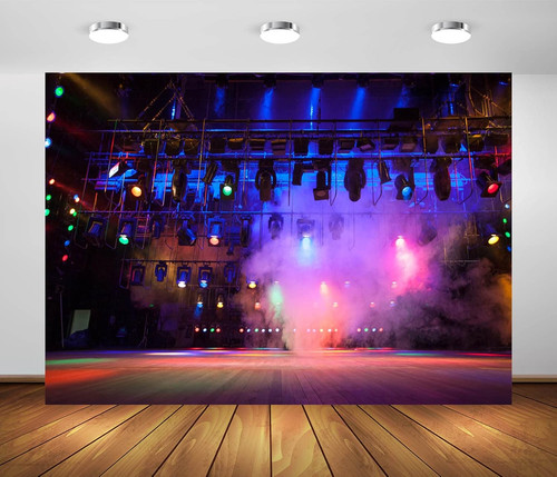 7x5ft fabric music - fabric, concert