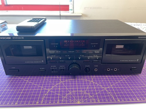 Tascam 202 mkiii double - tascam,