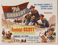7th Cavalry (1956) Western Randolph Scott DVD Public Domain Film (Disc Only)