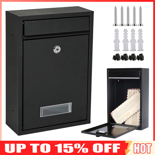 Large outdoor post box postbox - outdoor,