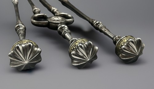 Georgian regency fire irons - georgian,