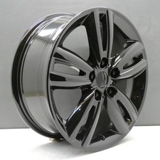 MINI COOPER S TRACK SPOKE 562 17" BLACK ALLOY WHEEL RIM 3611 6866366 GENUINE X1