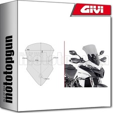 SMOKED WIND-SCREE GIVI DUCATI