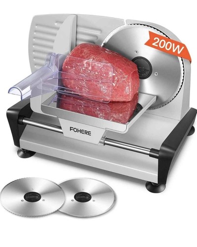 Fohere electric meat slicer - meat,