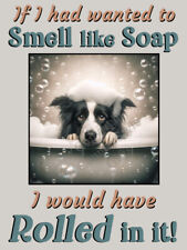 Border Collie Dog Funny Flexible Fridge Magnet Christmas Gift