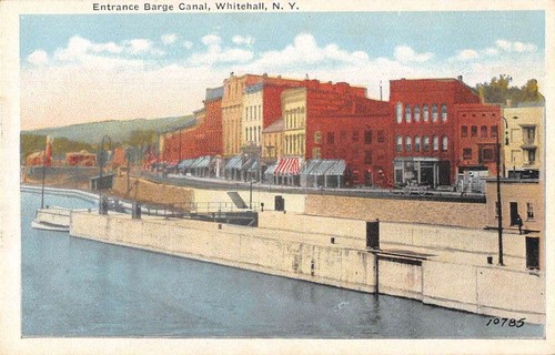 Whitehall new york - whitehall, barge