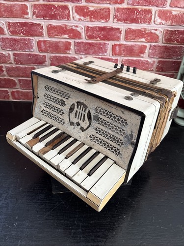Antique french piano accordion - antique,