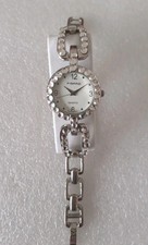 Figaro Ladies Silver Tone Quartz Watch
