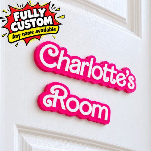 Personalised girls bedroom - personalised,