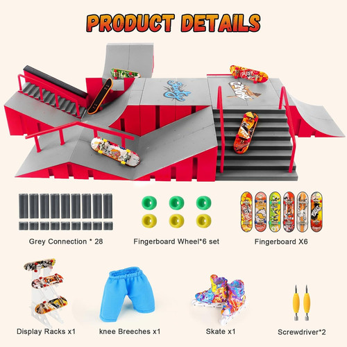 Mini finger skateboards ramp - mini,