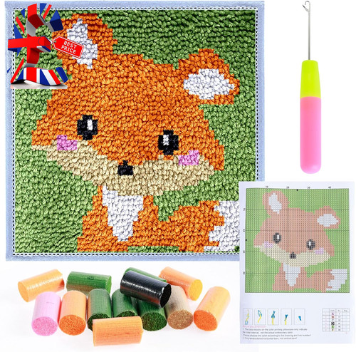Latch hook kits - craft, rug