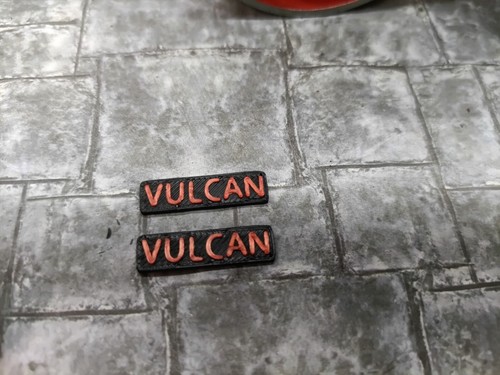Printed vulcan name - vulcan,