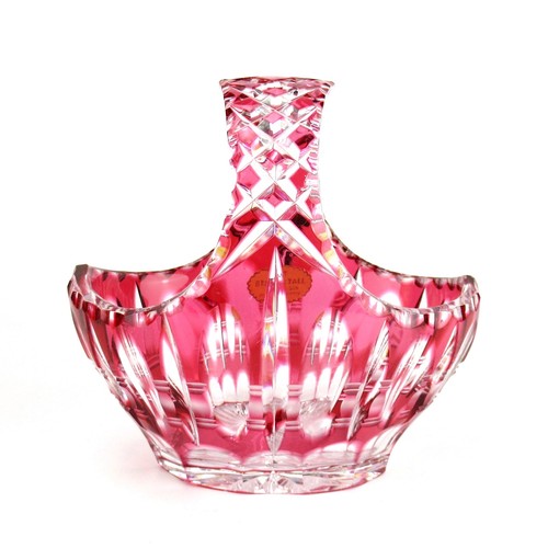 Decorative glass bowl - glass, basket