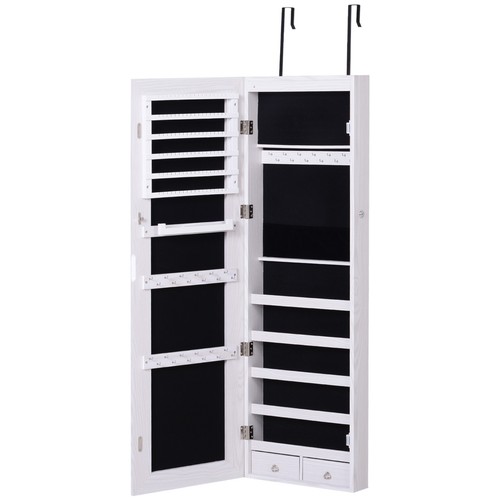 Lockable mirrored jewellery - lockable,