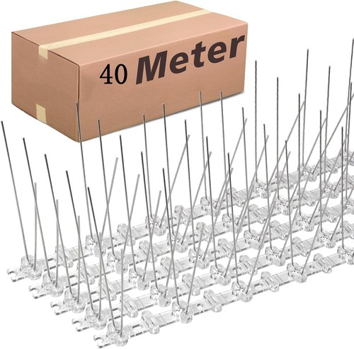 40m bird spikes - wall, fence