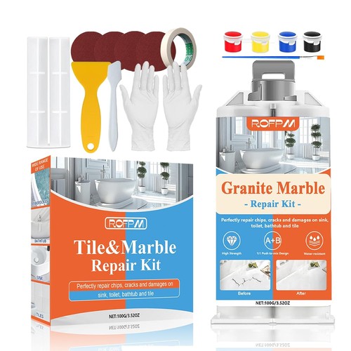 Bathtub repair kit color - repair,