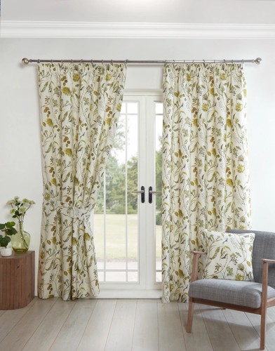 Lined pencil pleat - lined,
