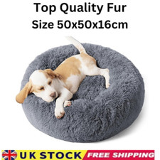 Bedsure Dog Bed Donut Soft