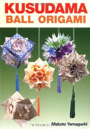 Kusudama ball origami - kusudama:,