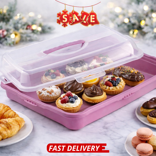 Plastic cake pastry - plastic, carrier