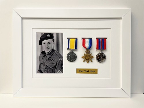 Military medal frame - military,