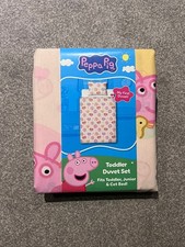 Peppa Pig Toddler Duvet Set