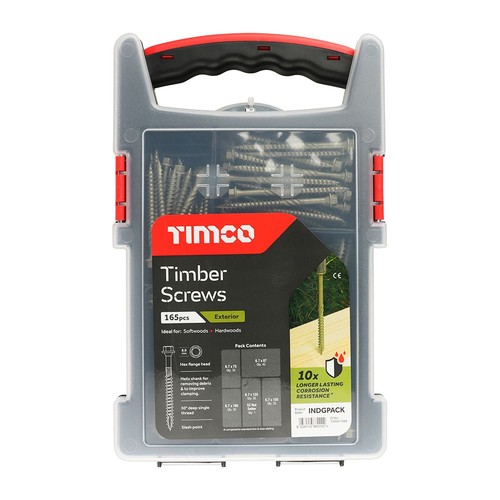 Timco timber screws hex - timber,
