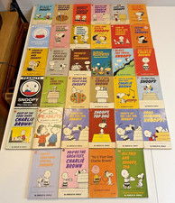 Snoopy Charlie Brown Peanuts 34 Vintage Books Paperback By Charles M. Schulz