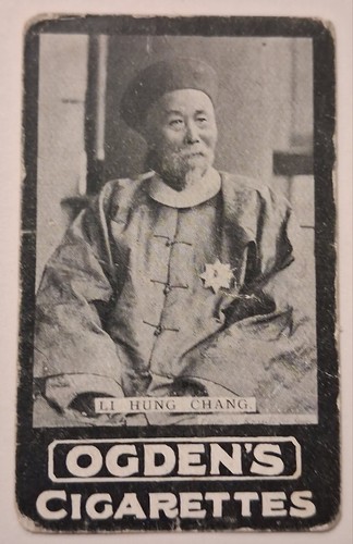 1901 ogden cigarette card - ogden's,