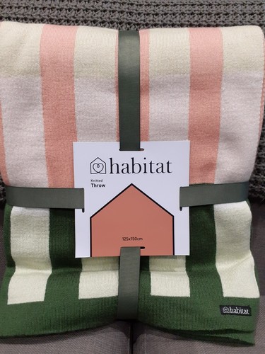 Habitat knitted throw - , blanket