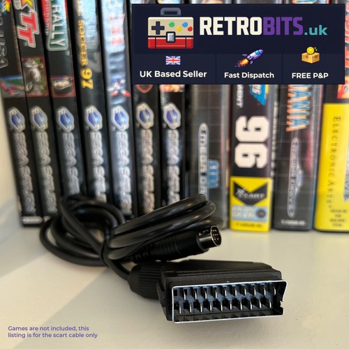 Sega saturn rgb scart tv - saturn,