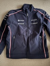 Team Issue 2013 F1 Williams Racing Softshell Jacket, Unworn, XXXL Wears Like XL
