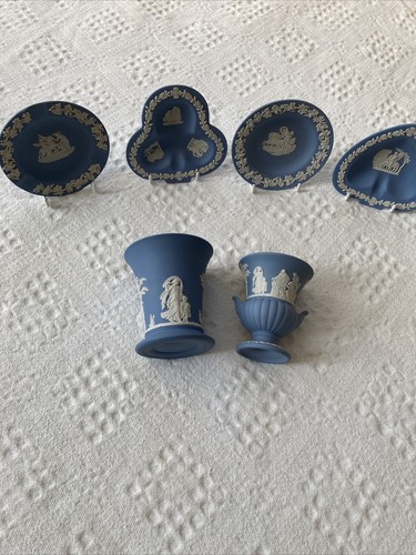 Wedgewood blue and - wedgewood, white