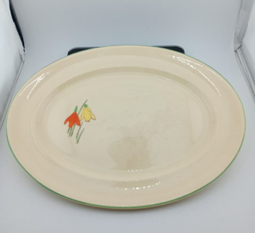 Vintage meat serving platter - meat,
