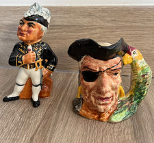 2 Toby Jugs : Shorter and Son