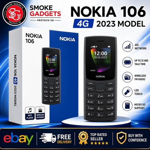 Brand new nokia 106 - brand, 4g