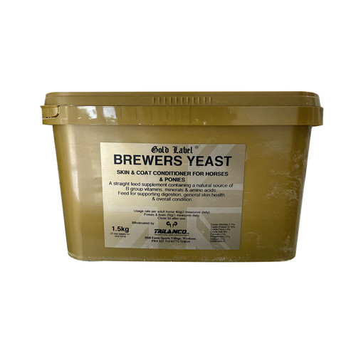 Gold label brewers yeast - label,