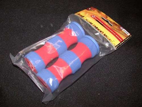 Spiderman bike handlebar grips - bike,