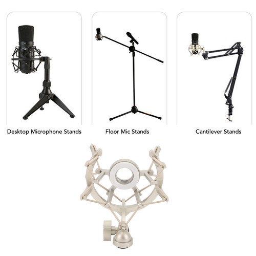 Microphone shock mount 25mm - microphone,