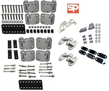 FRONT & REAR & TAILGATE FULL DOOR HINGE KIT FOR LAND ROVER DEFENDER 110 83-16